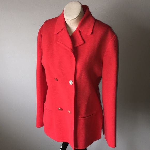 Vintage Red Blazer - Picture 1 of 8